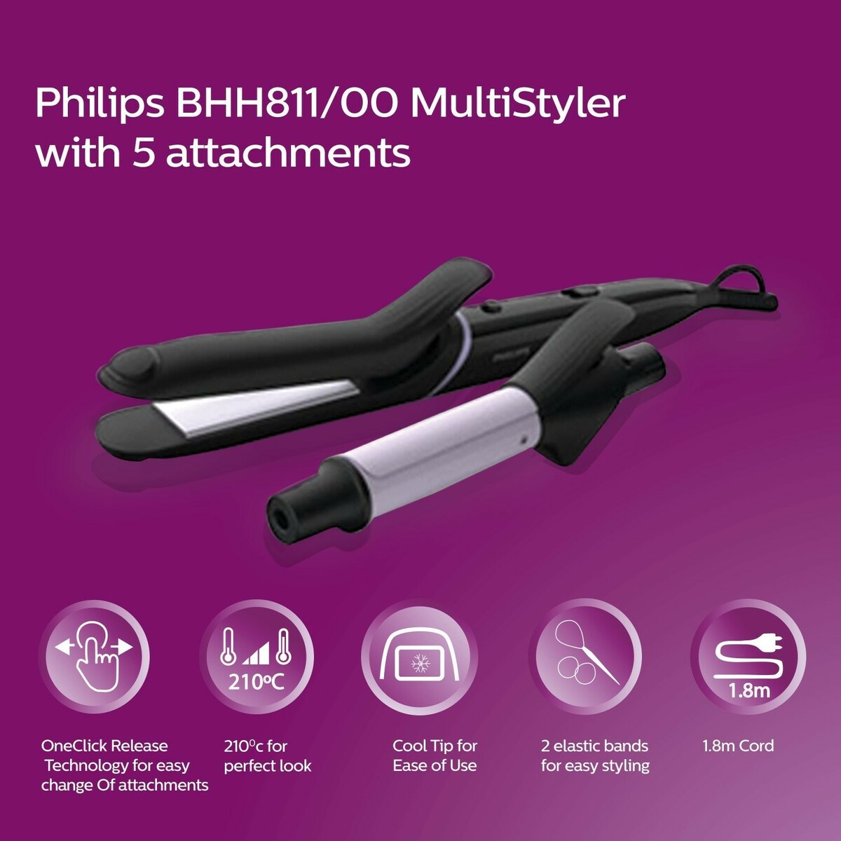 Philips Multi Hair Styler Kit BHH811