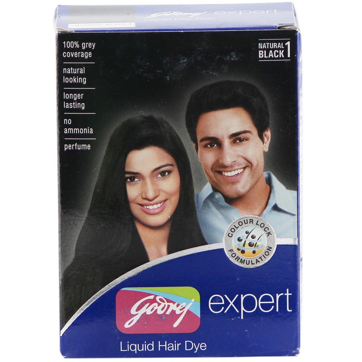 Buy Godrej Hair Color Expert Natural Black 40ml Online - Lulu Hypermarket  India
