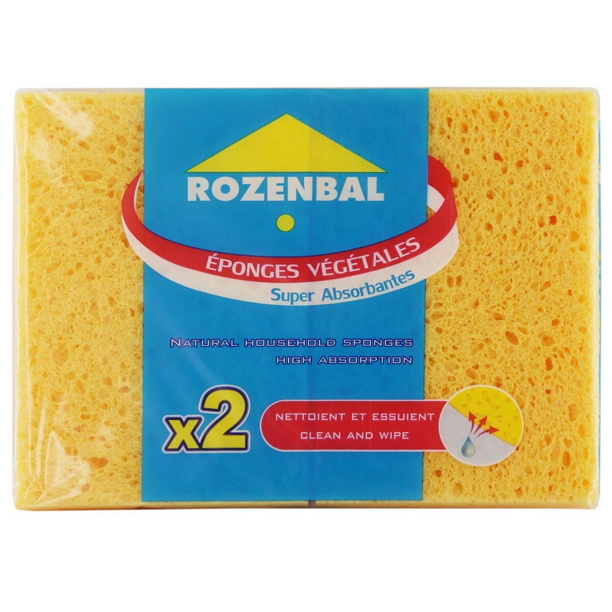 Rozenbal Sponge Veg 2pcs