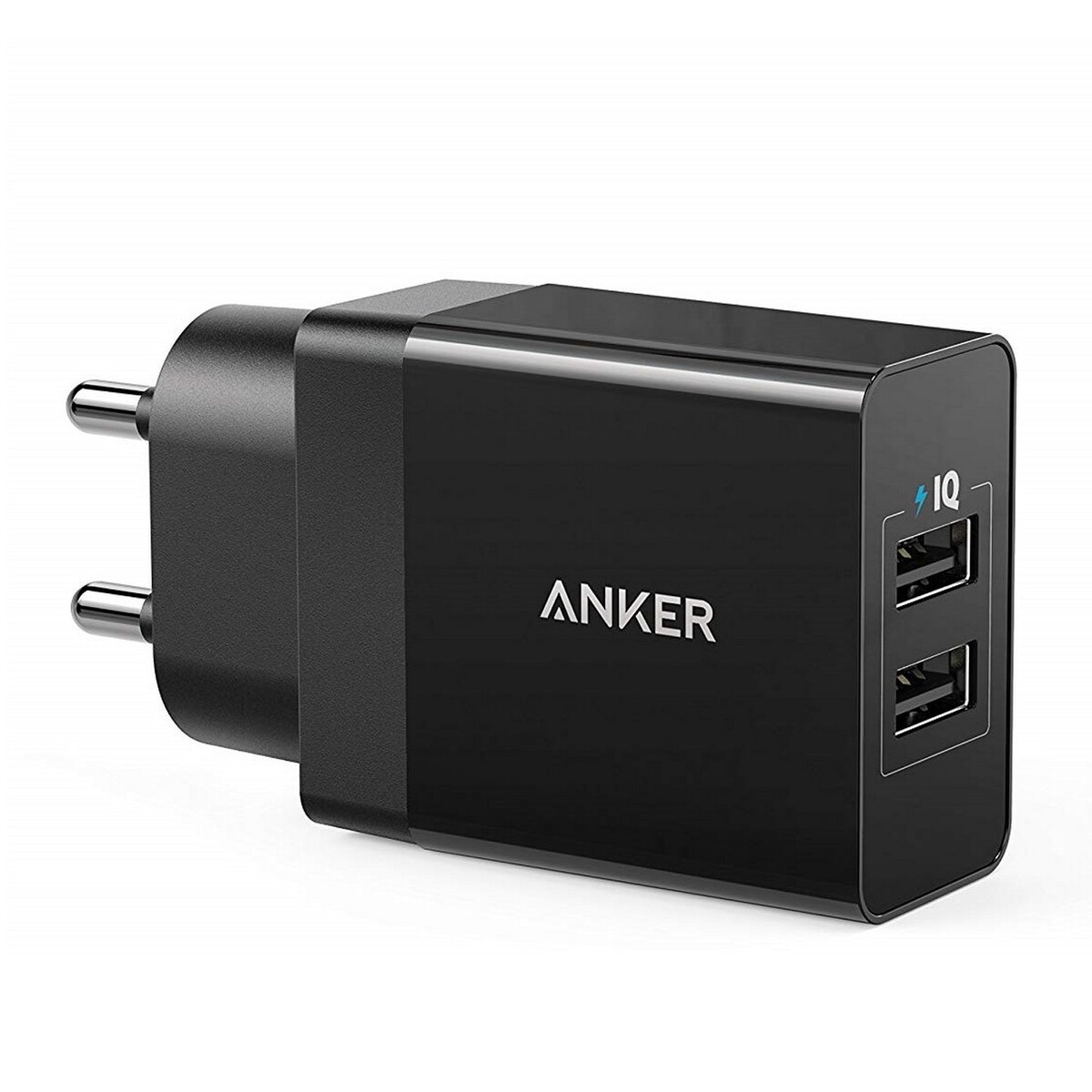Anker Powerport2 IQ 2USB Black