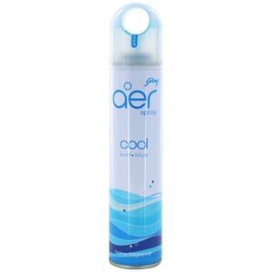 Godrej Aer Spray Air Freshener- Cool Surf Blue 220 ml