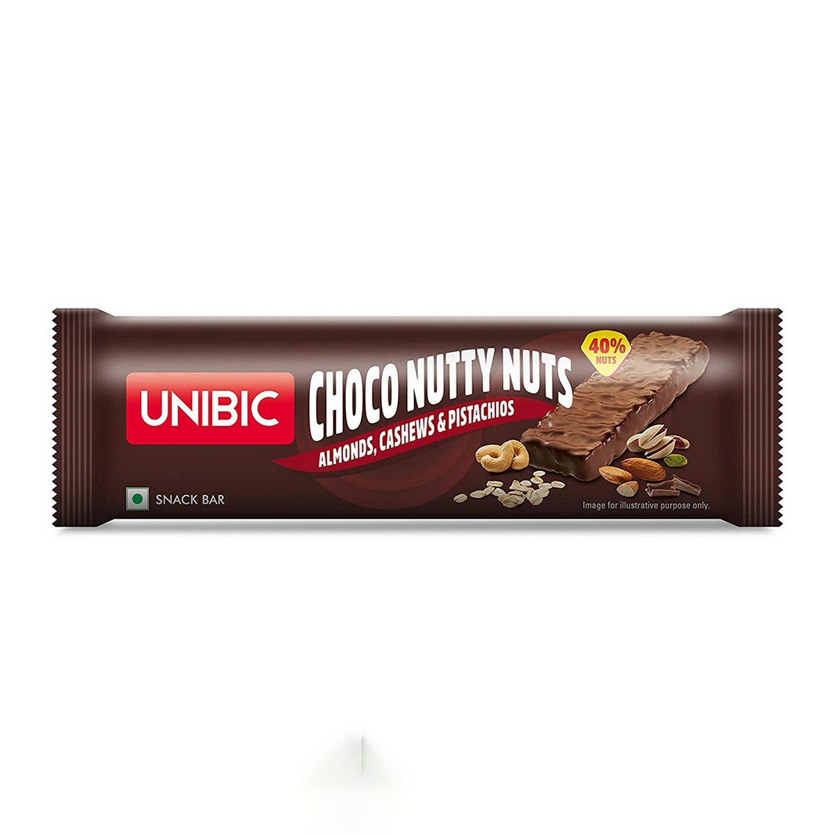 Unibic Snack Bar Choco Nutty Nuts 30gm