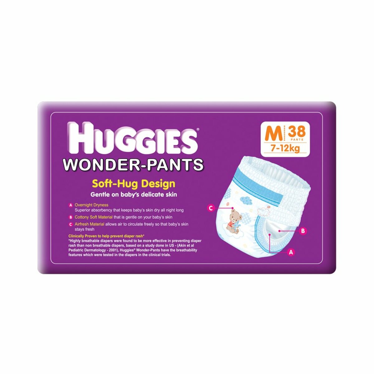Huggies Wonder Pants Medium 38 Units