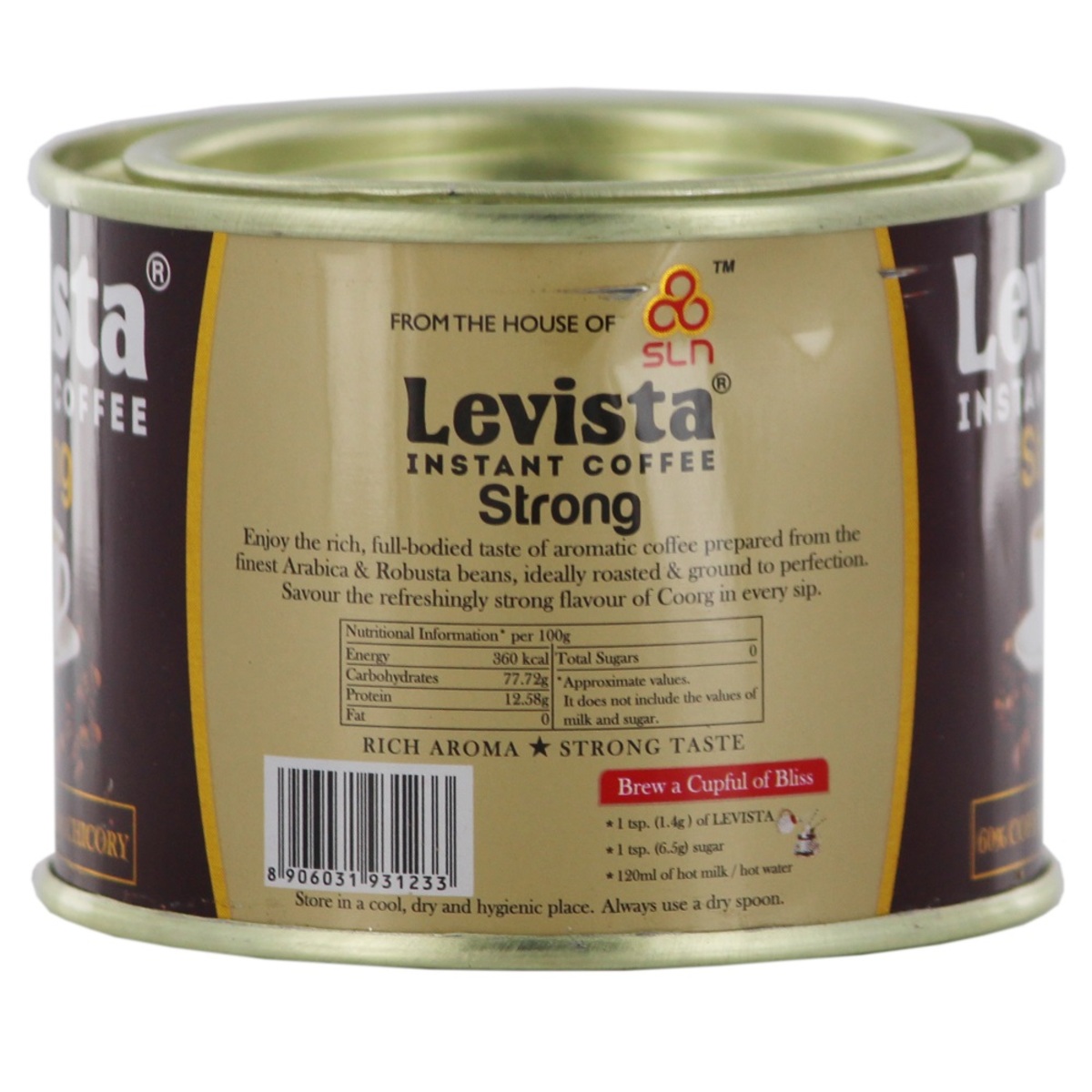 Levista Strong Coffee Can 50gm