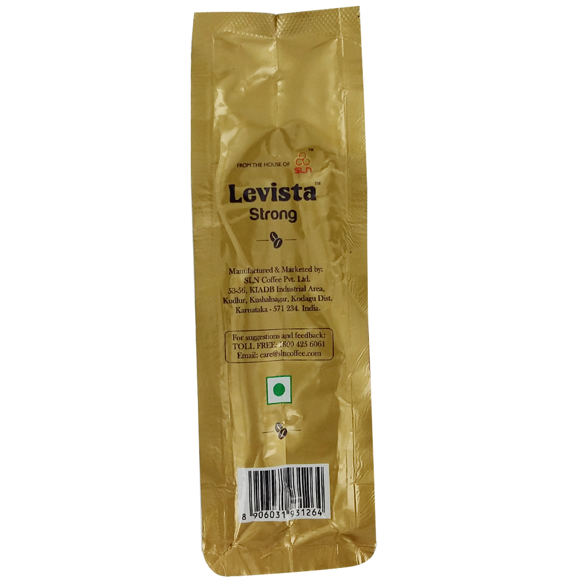Levista Strong Pouch Coffee 200gm
