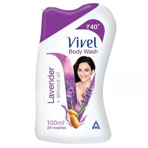 Vivel Body Wash Lavender Almond Oil 200ml