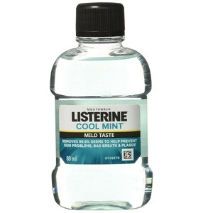 Listerine  Mouth Wash Cool Mint  Mild Taste 80ml