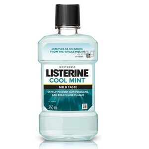 Listerine  Mouth Wash Cool Mint  Mild Taste 250ml