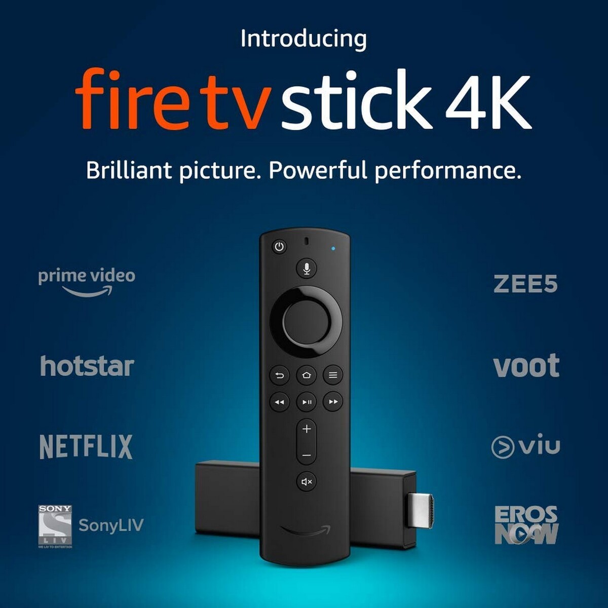 Amazon Fire TV Stick 4K With Voice Remote