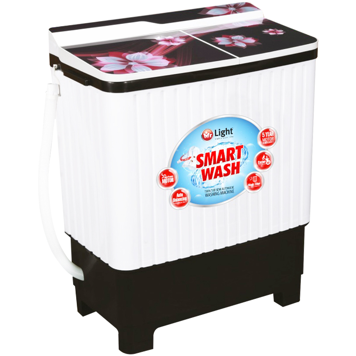 Mr Light Washing Machine Semi Automatic MR 2107 8.5 Kg