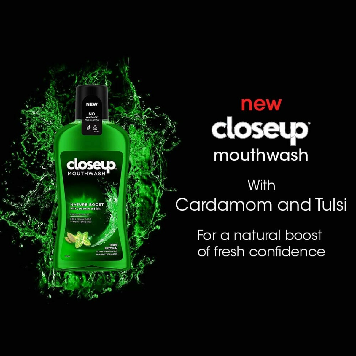 Closeup Mouthwash Nature  Boost 250ml