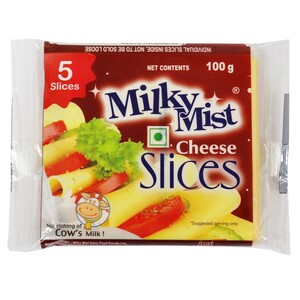 Milky Mist Cheese Slices 100g