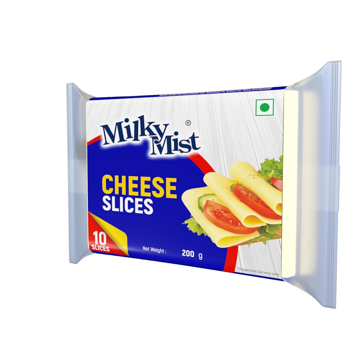 Milky Mist Cheese Slices 200g