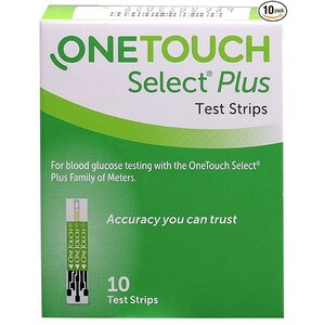 Life Scan OneTouch Select Plus Test Strip 10s Pack