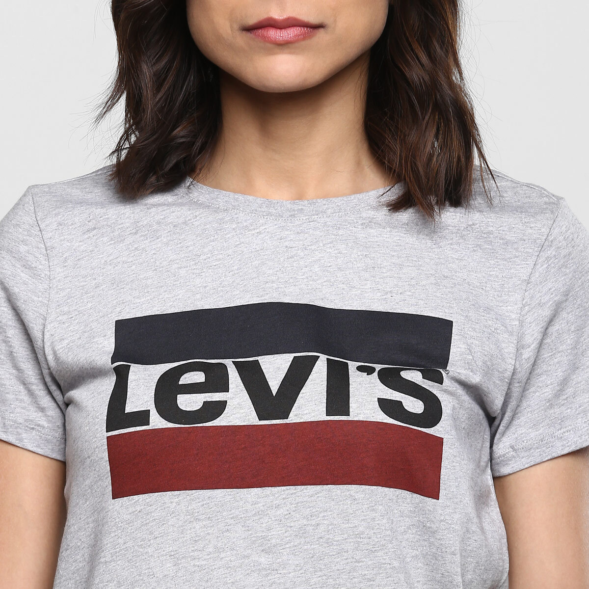 Levi's Graphic Logo Tee - Grey Melange