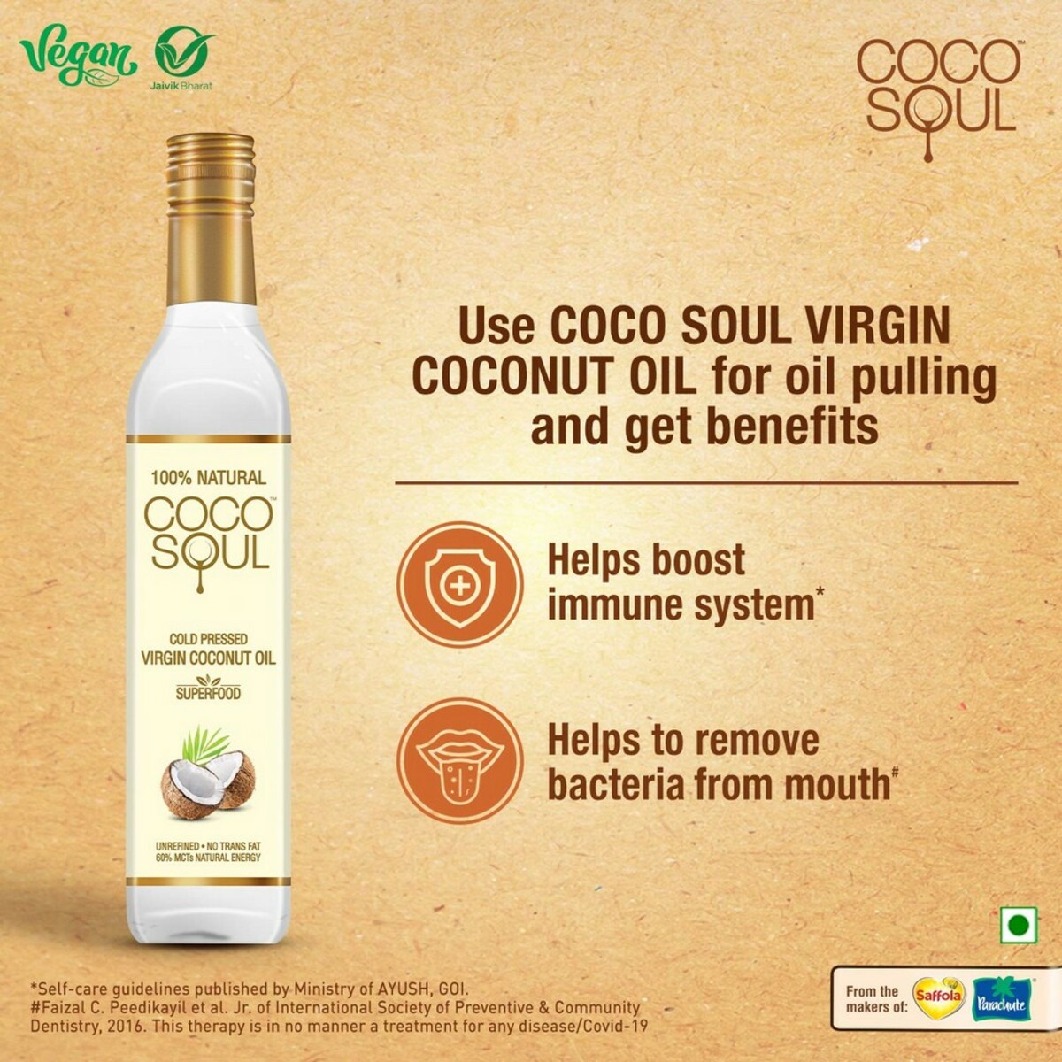Coco Soul Virgin Coconut Oil 500ml