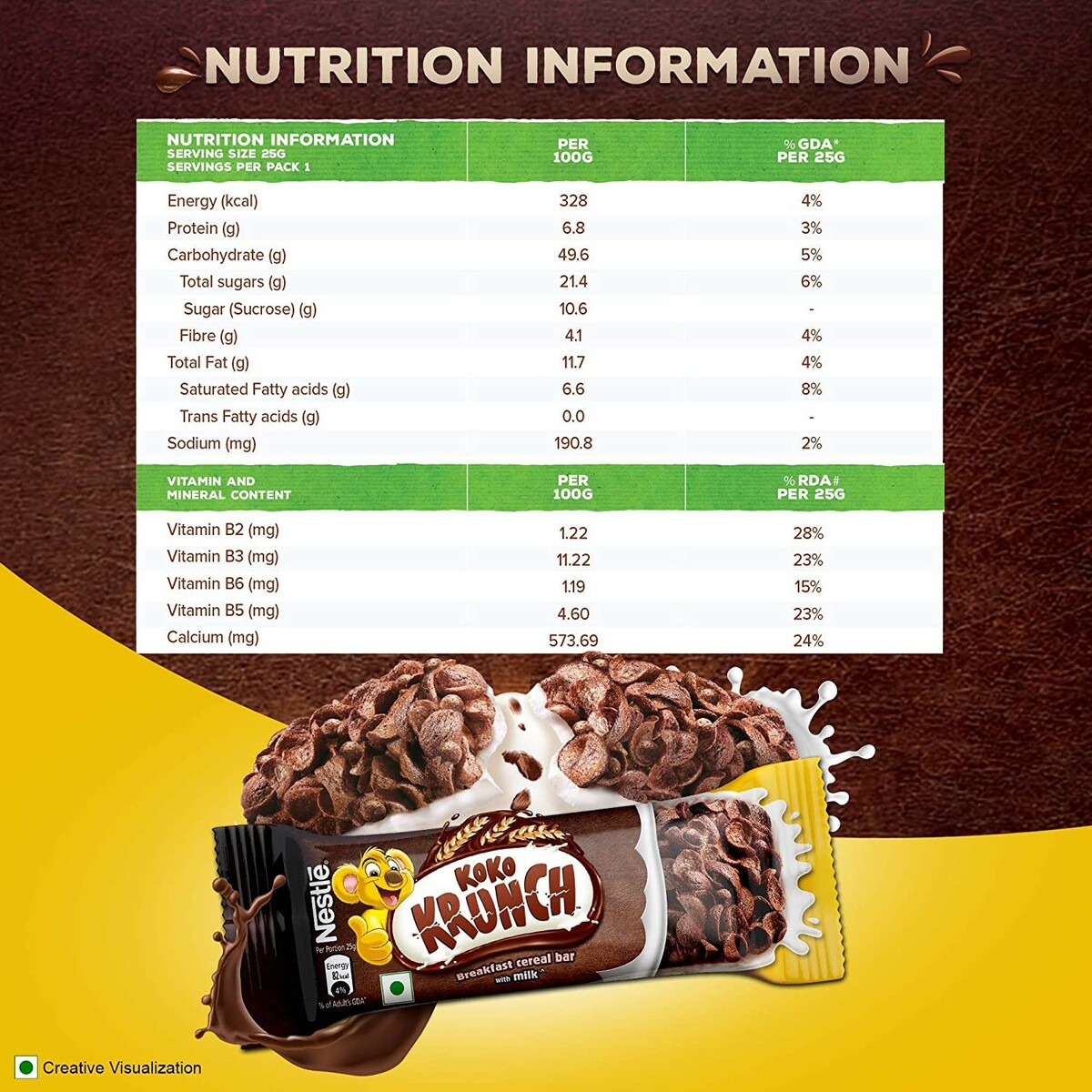 Nestle Nesplus Kokos Cereal Bar 25gm