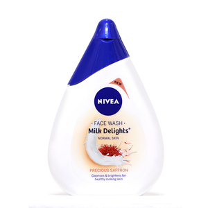 Nivea Face Wash Milk Delight Saffron 100ml