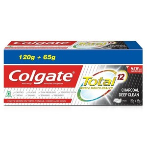 Colgate Tooth Paste  Charcoal Deep Clean 120g+65g Free