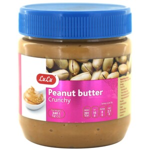 Lulu Peanut Butter Crunchy 340g