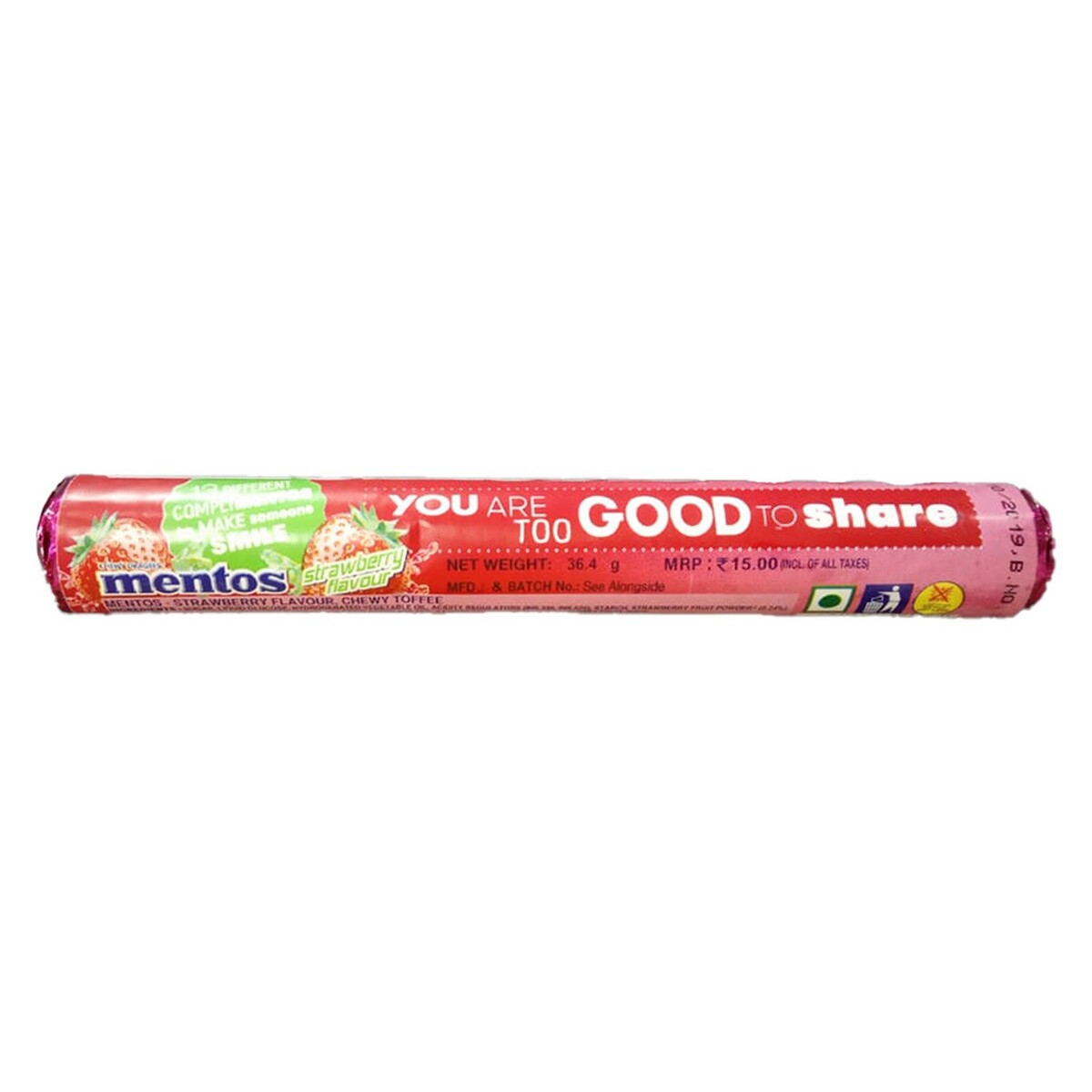 Mentos Strawberry Stick 32.6g