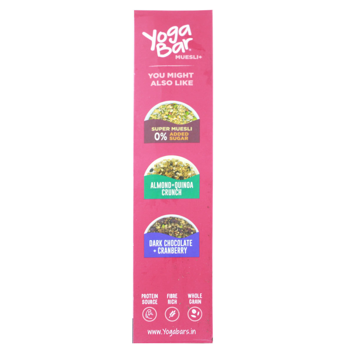 Buy Yoga Bar Muesli+Fruits+Nuts & Seeds 400g Online - Lulu Hypermarket India