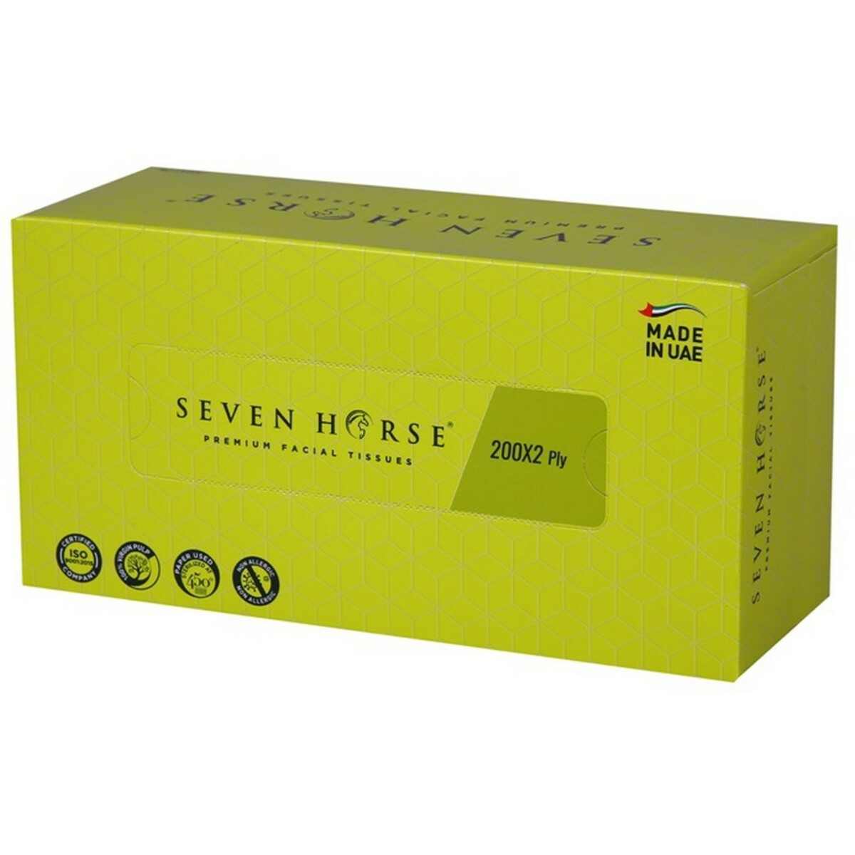 Seven Horse� Face Tissue 2 PLY 200 Pulls