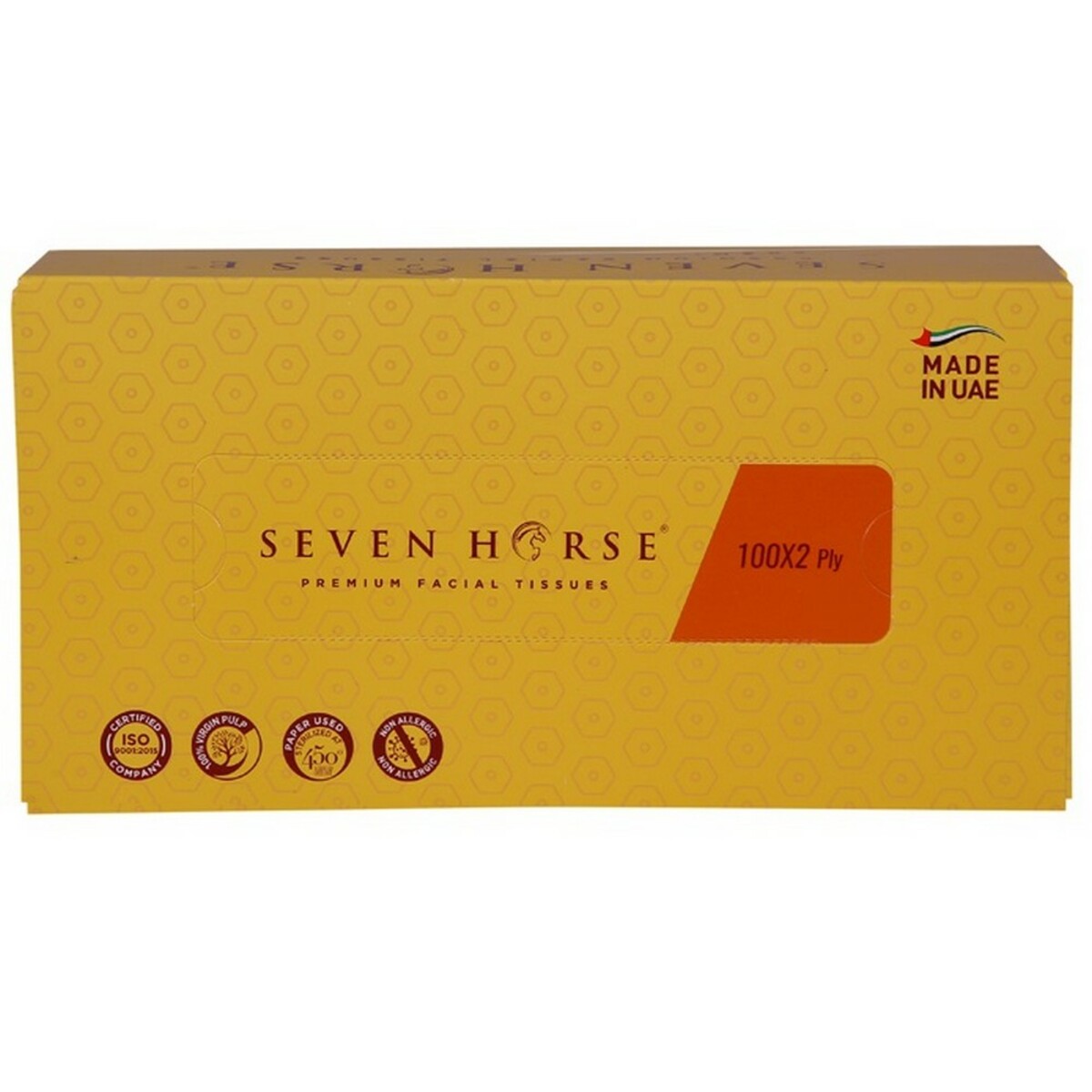 Seven Horse� Face Tissue 2 PLY 100 Pulls