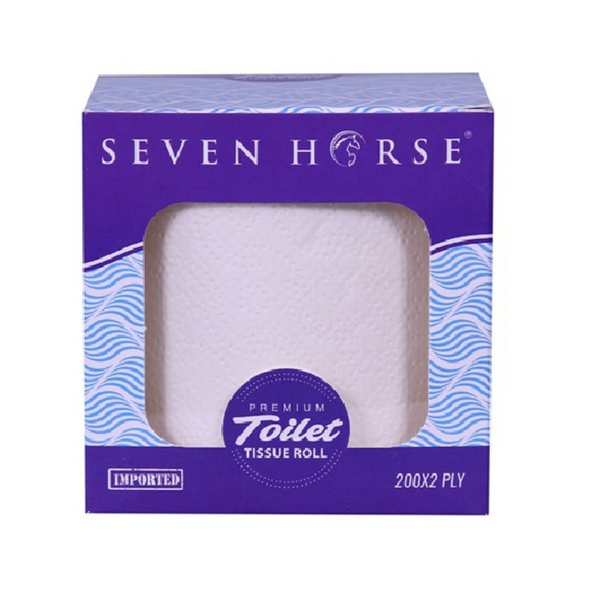 Seven Horse Toilet Roll 2 PLY 200's Single