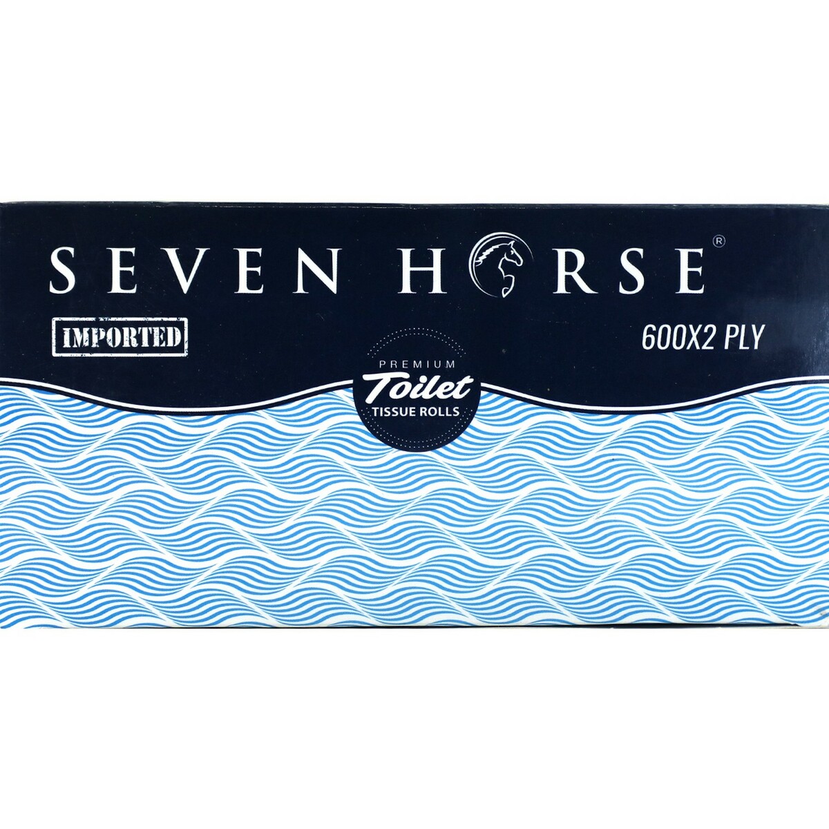 Seven Horse Toilet Roll 2 PLY 300's x 2 Roll