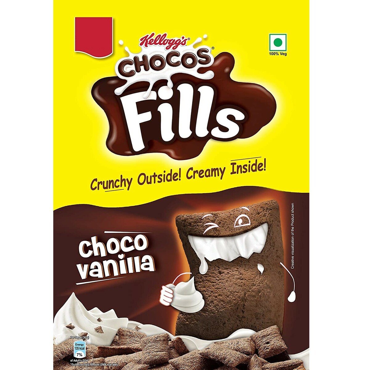Kellogg's Choco Fills Vanilla 170g