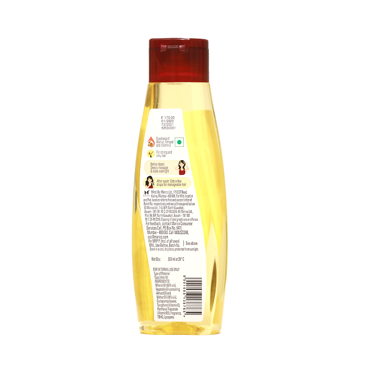 Marico's  Dry Fruit Oil 300ml