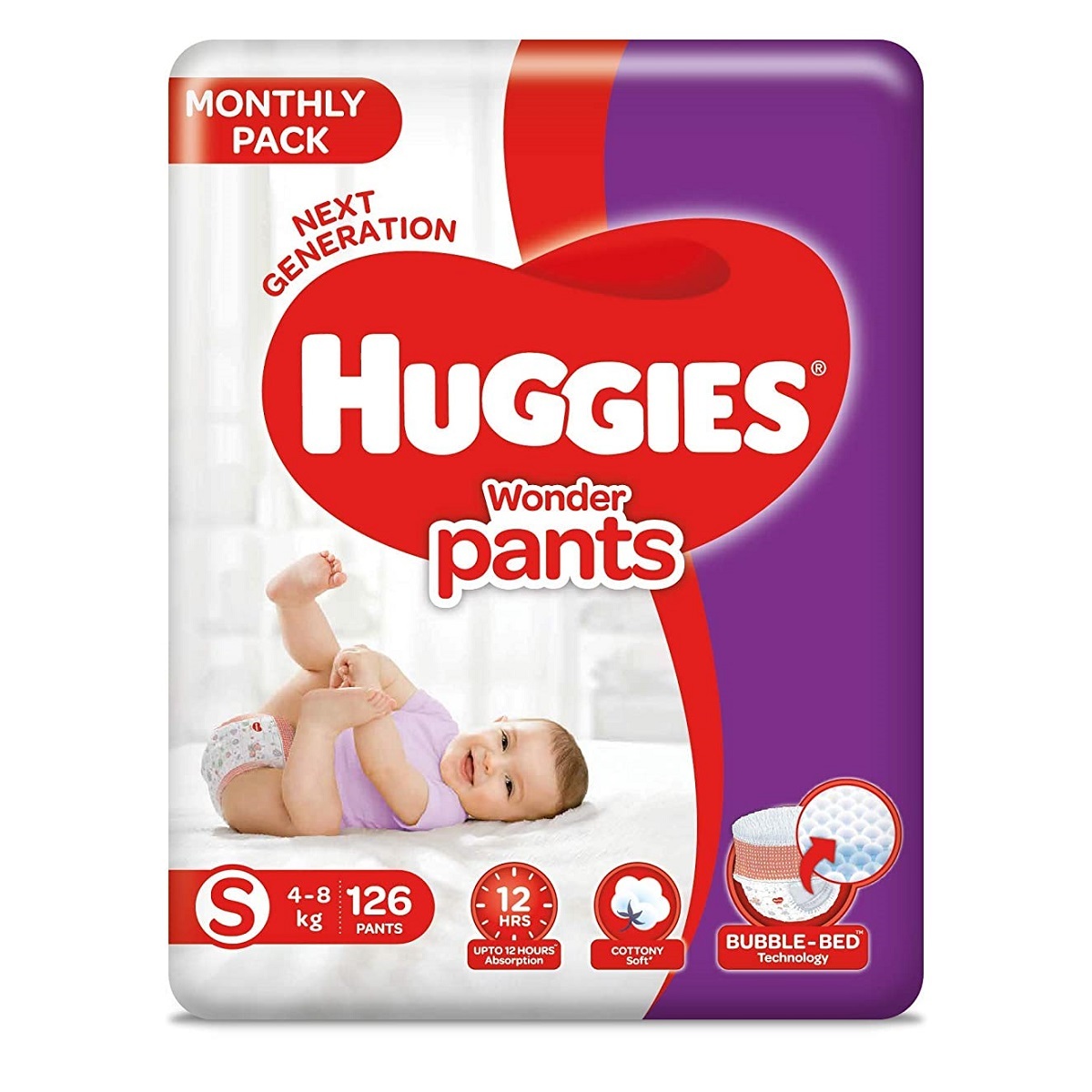 Huggies Wonder Pants Small 120's