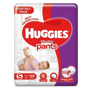 Huggies Wonder Pants Small 126's