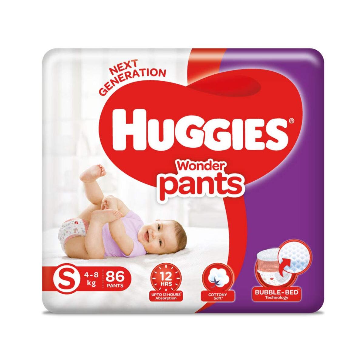 Huggies Wonder Pants Small 86's