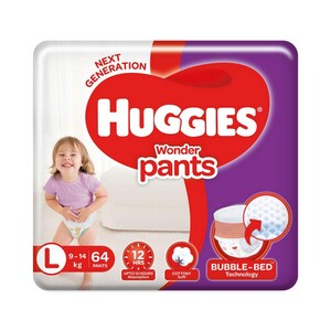 Huggies Wonder Pants Large 64's