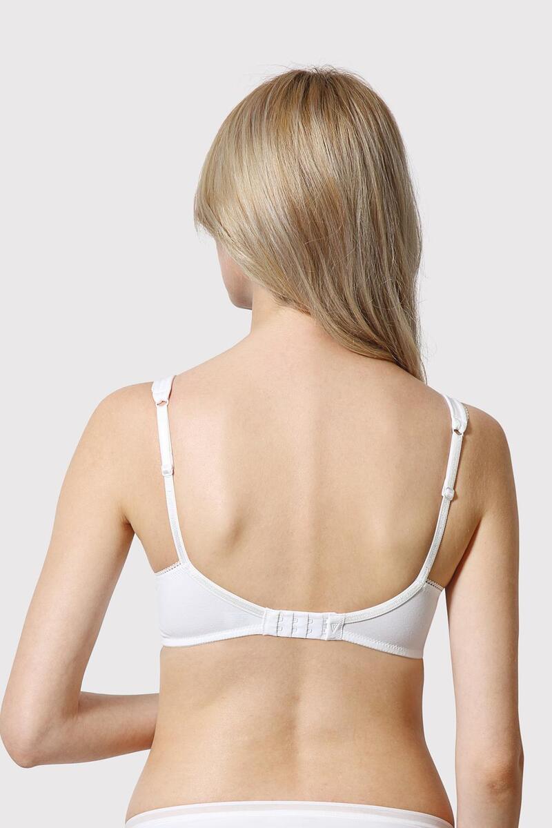 Van Heusen Woman Intimates Non-Padded Full Coverage Shaper Bra - White - C Cup