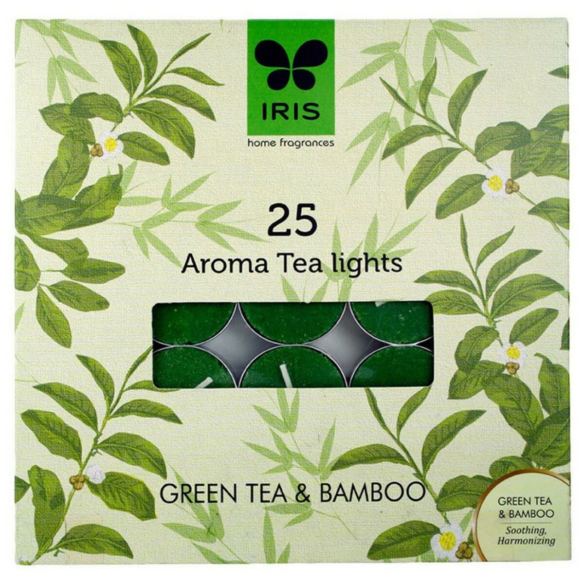 Iris Tea Light Green tea & Bamboo 12gm