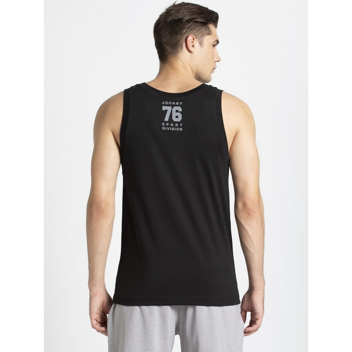 JOCKEY Mens Gym Vest 9928 1Pc BLACK SMALL