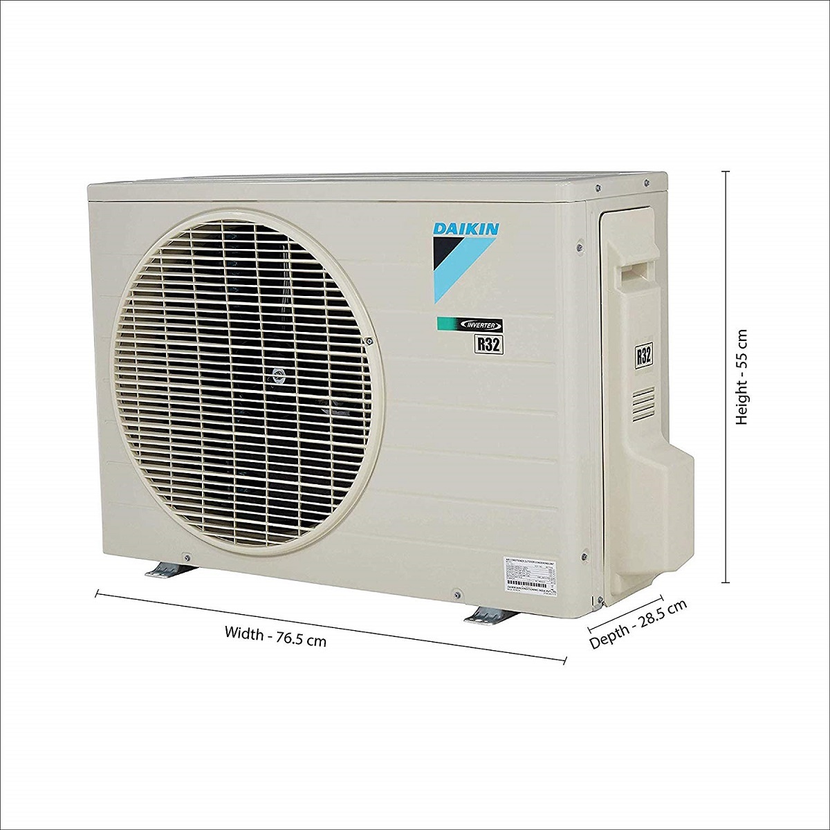 Daikin  Inverter Air Conditioner ATKL35TV16W 1Ton 3*