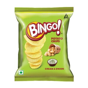 Bingo Potato Chips Cream & Onion 130g