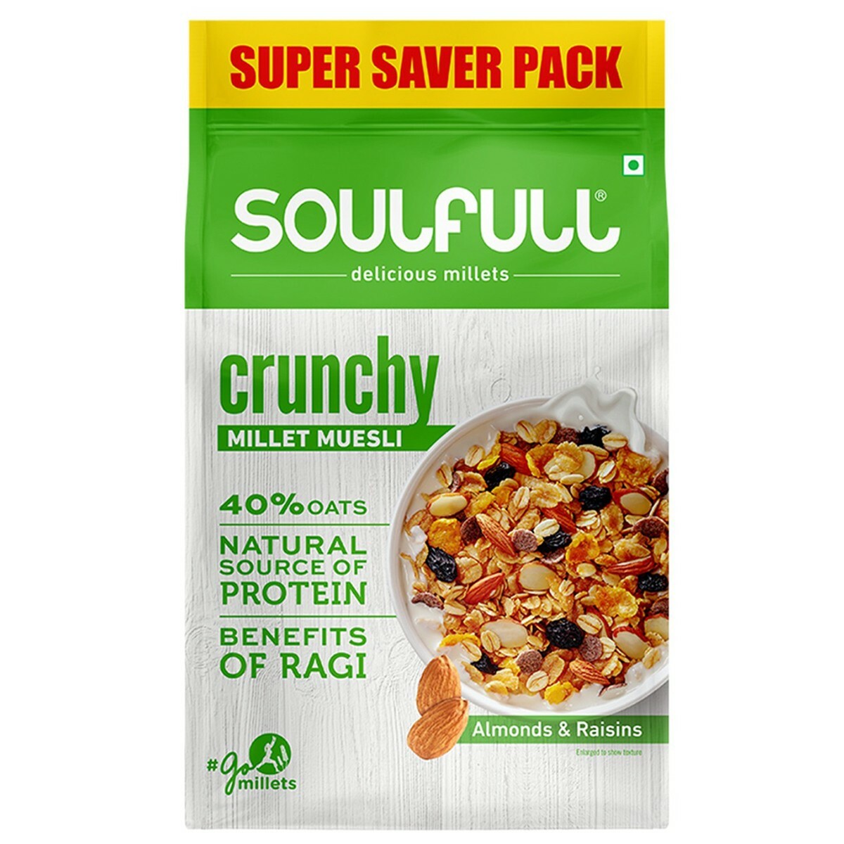 Soulfull Millet Crunchy 700 g(Pouch)