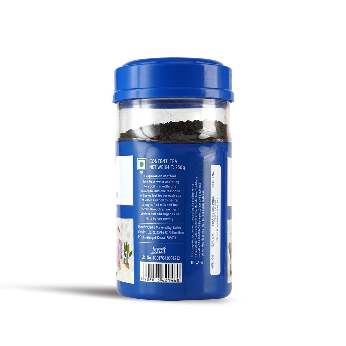 Eastea CTC Tea Powder 250g Jar