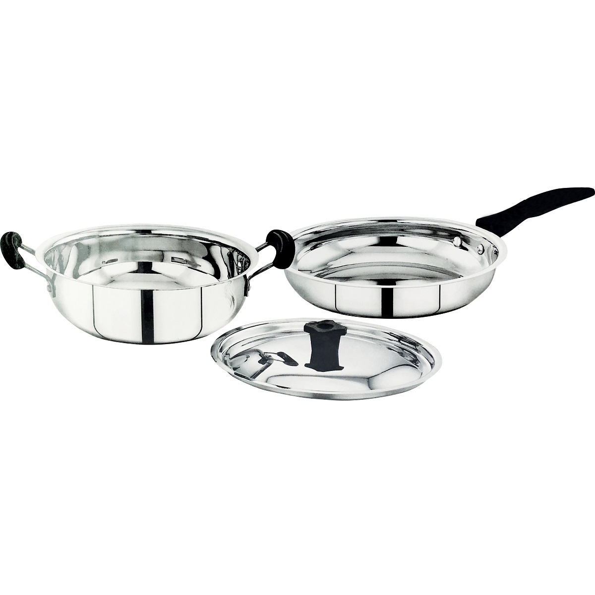Chefline Cookware 3Pc Set 3 Ply