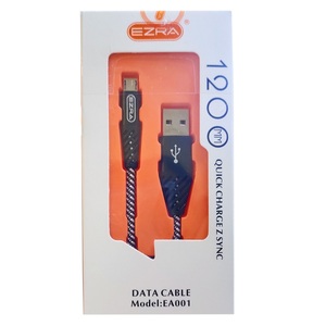 Ezra USB Cable Micro 1.2m EA001-1