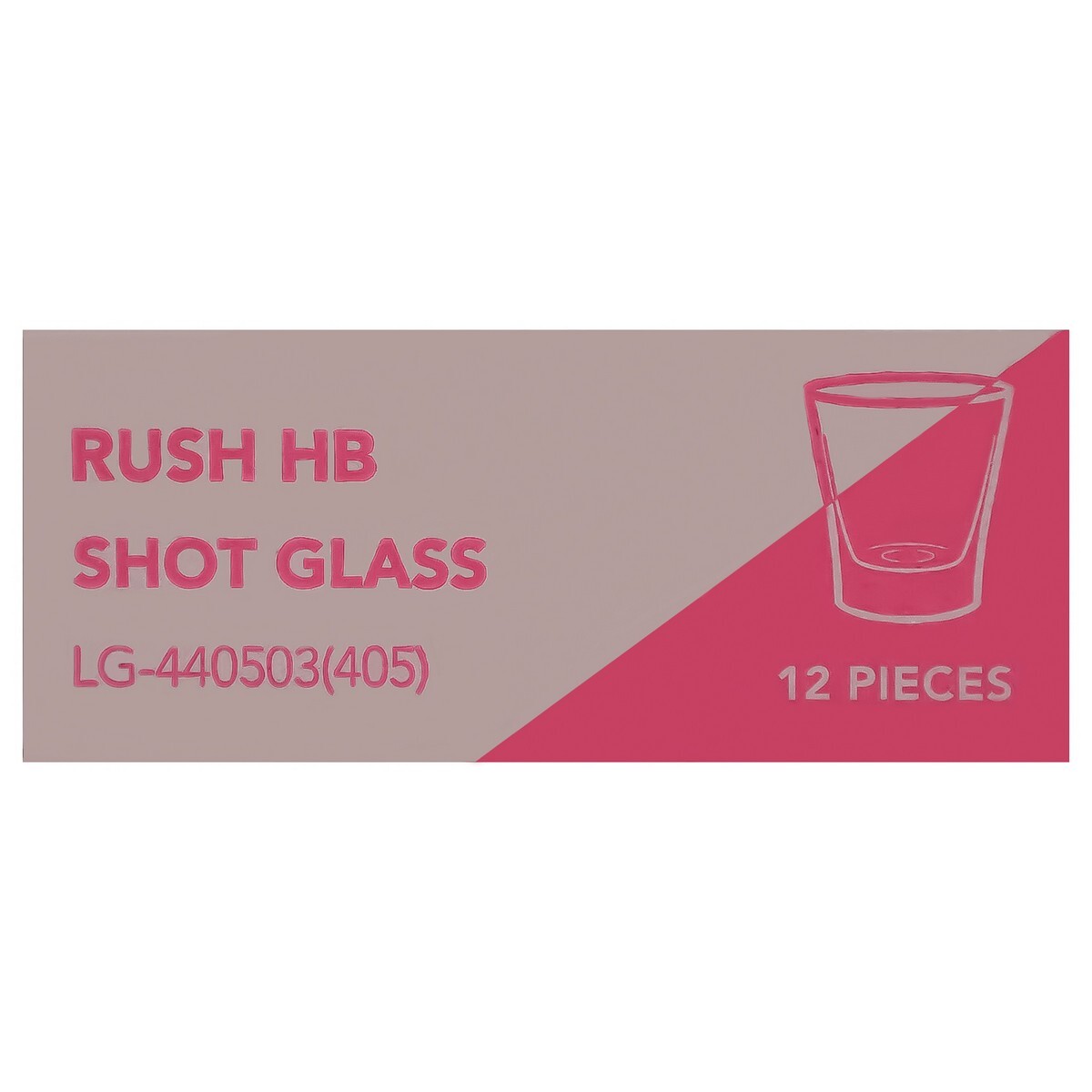 Lucky Glass Shot Glass LG-405-12pc
