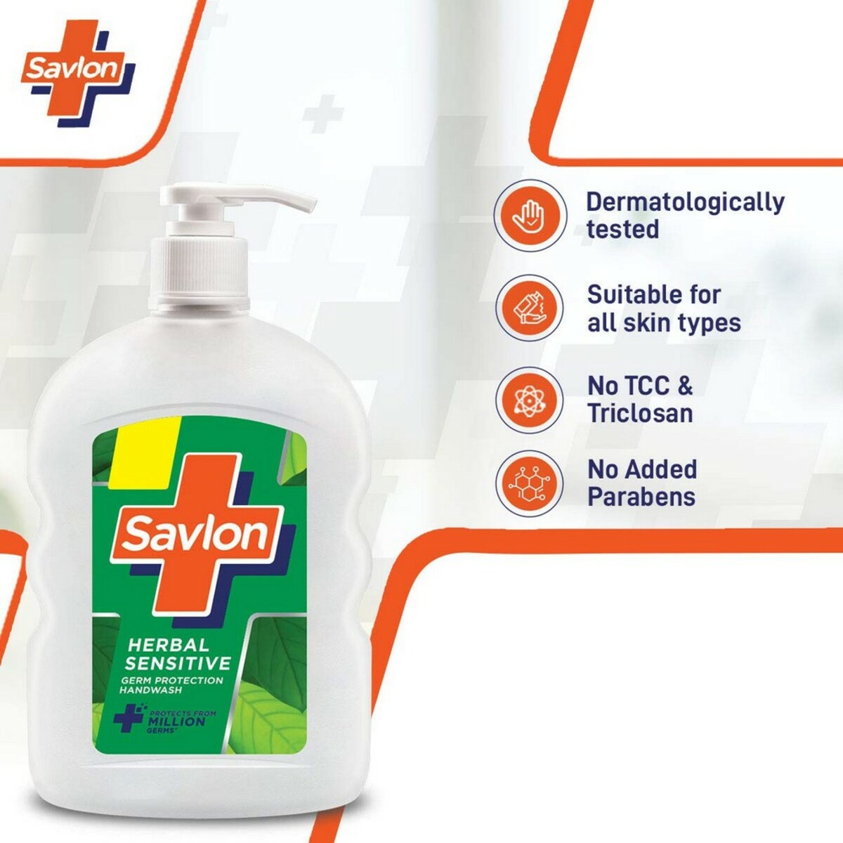 Savlon Hand Wash Herbal Sensitive  500ml