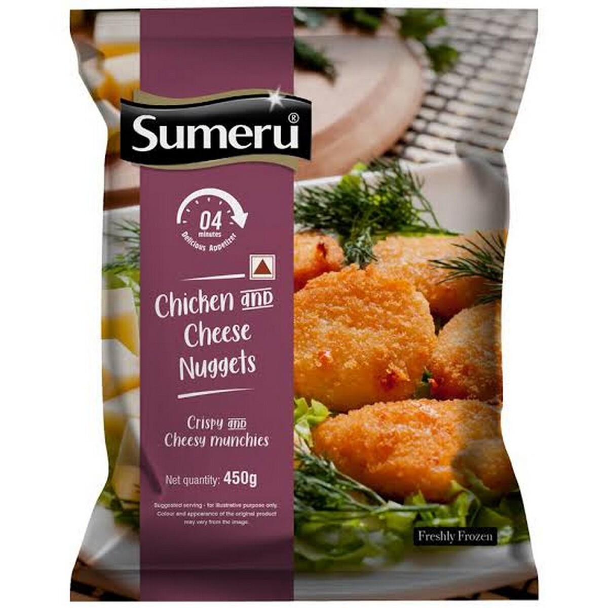 Sumeru Chicken & Cheese Nuggets 450g