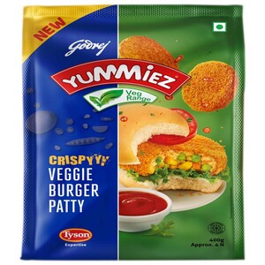Yummiez Crispy Veg Burger Patty 400g
