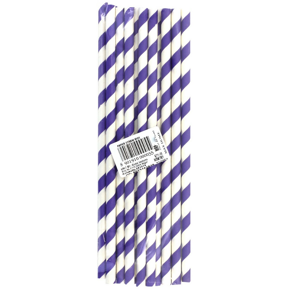 Max Home Paper Straw 6mm